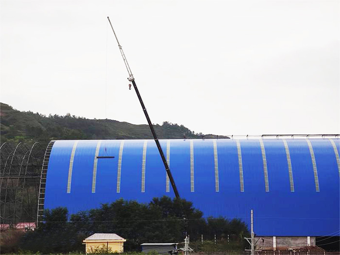 阳江煤棚网架工程